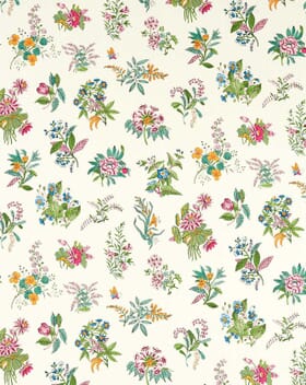 Harlequin Woodland Floral Fabric / Peridot / Ruby / Pearl Harlequin Woodland Floral Fabric / Peridot / Ruby / Pearl