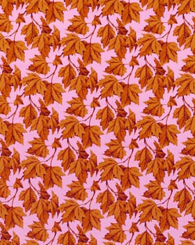 Harlequin Dappled Leaf Fabric / Amber / Rose Harlequin Dappled Leaf Fabric / Amber / Rose