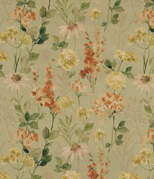 Wild Garden Linen Fabric Wild Garden Linen Fabric