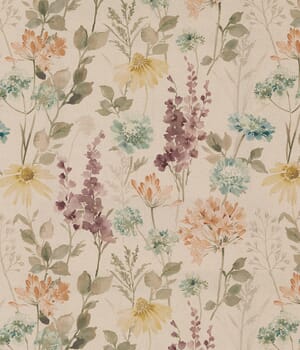 Wild Garden Linen Fabric Wild Garden Linen Fabric