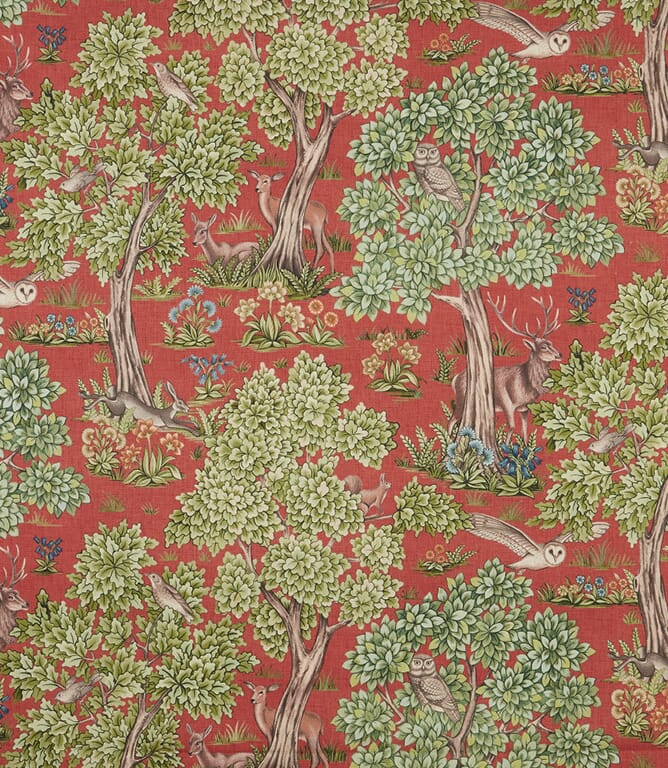 Lava Woodland Retreat Fabric