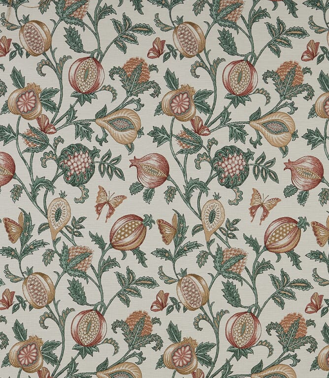 Papaya Primavera Fabric
