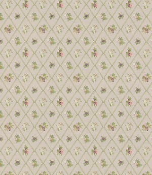 Fig Trellis Fabric / Taupe