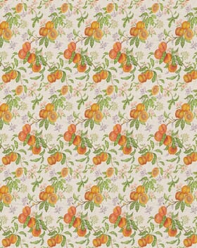 Voyage Maison Peach Harvest Fabric / Cream Voyage Maison Peach Harvest Fabric / Cream