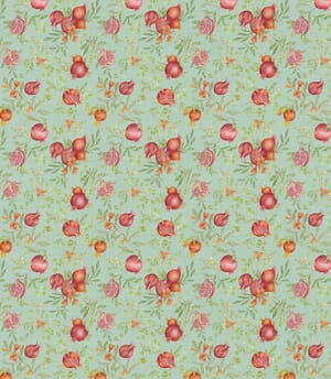 Pomegranate Grove Fabric / Oasis