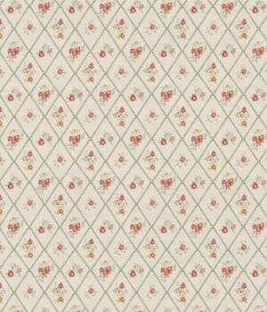 Pomegranate Trellis Fabric Pomegranate Trellis Fabric