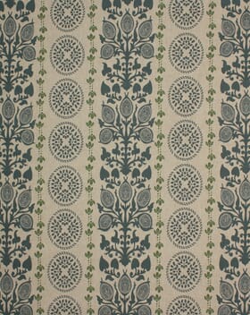 Novelli Fabric / Indigo / Sap Green Novelli Fabric / Indigo / Sap Green