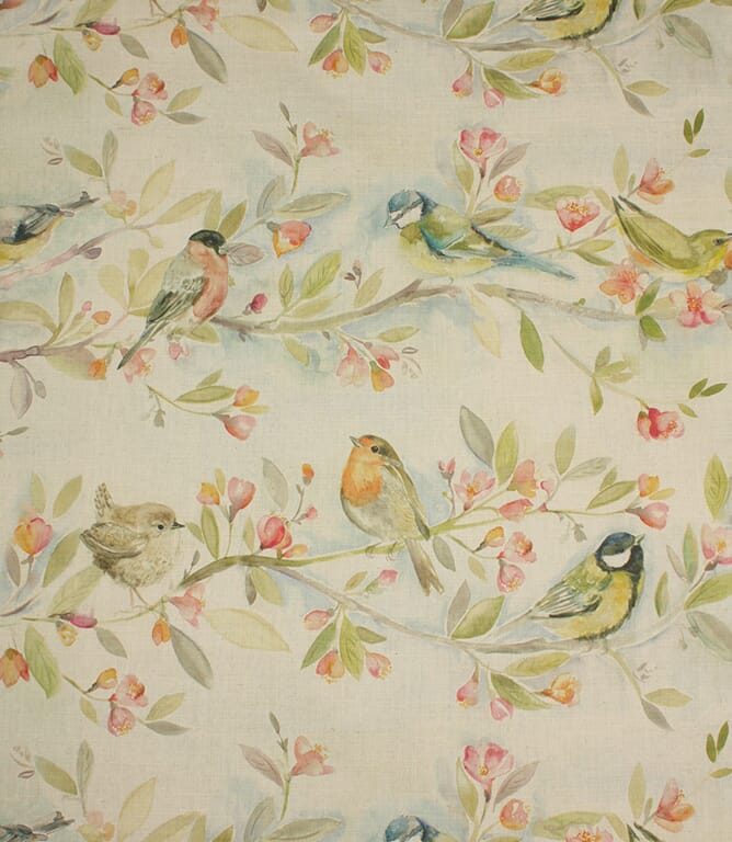 Linen / Multi Tweet Fabric