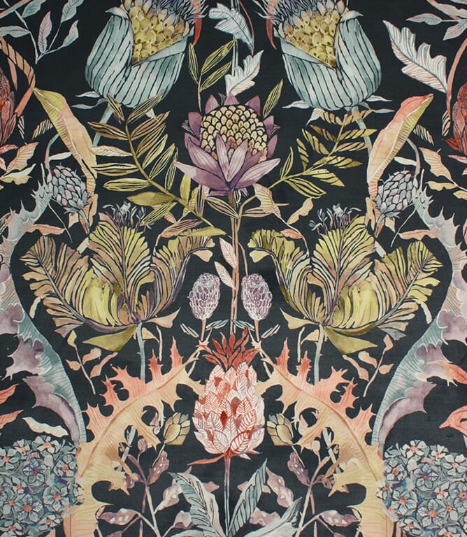 Multi Artisan Velvet Fabric