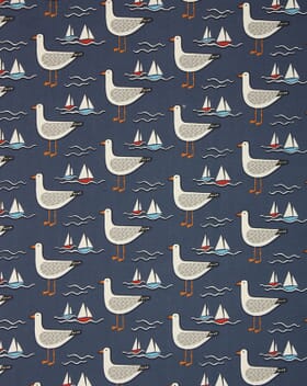 Ice Cream Thief Fabric / Navy Ice Cream Thief Fabric / Navy