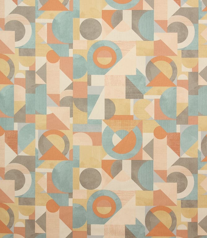 Mandarin Geometrica Fabric