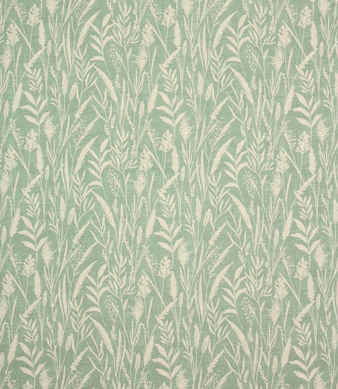 Jade Wild Grasses Fabric