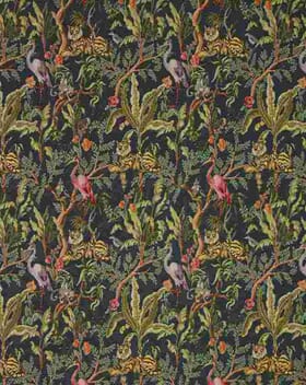 Jungle Tapestry Fabric / Marine Jungle Tapestry Fabric / Marine