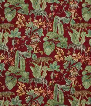 Tropical Forest Tapestry Fabric Tropical Forest Tapestry Fabric
