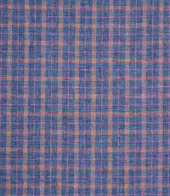 Indigo Painswick Check Fabric