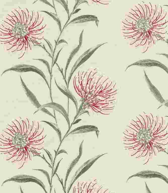 Fuchsia Catherinae Embroidery Fabric