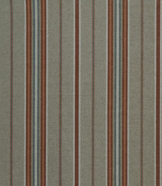 Grey / Burnt Orange Neda Wide Fabric