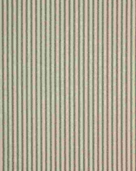JF Linen Ticking Fabric / Blue JF Linen Ticking Fabric / Blue