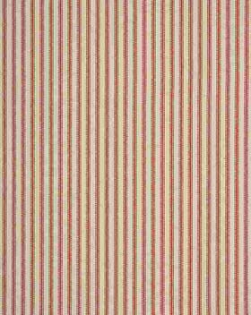 JF Linen Ticking Fabric / Red JF Linen Ticking Fabric / Red