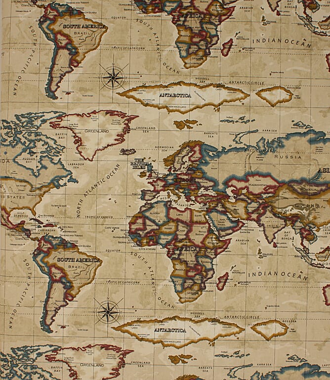 Antique Gold Atlas Fabric