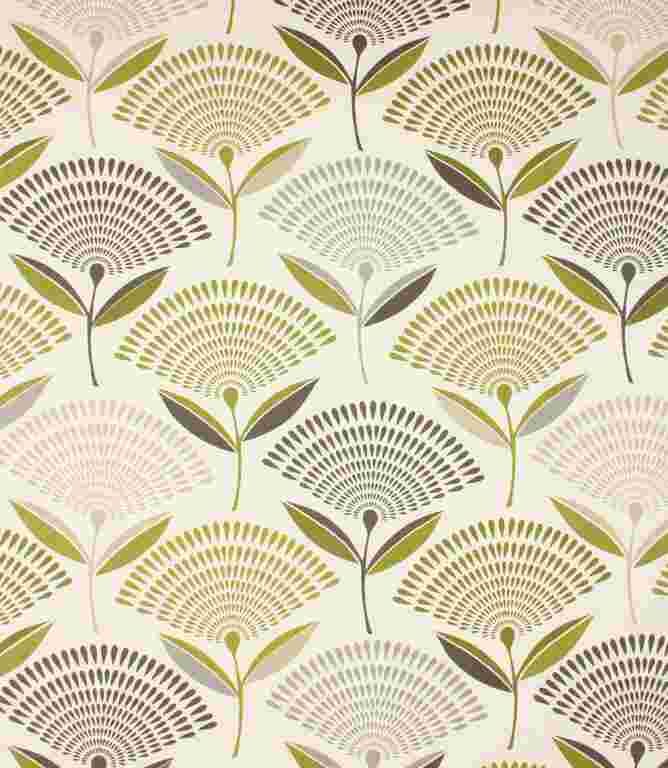 Eucalyptus Dandelion Fabric