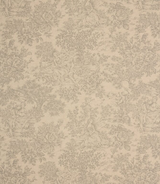 Grey Zen Toile Fabric