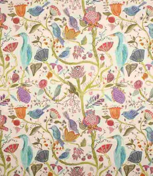 Lindu Fabric / Summer Ecru