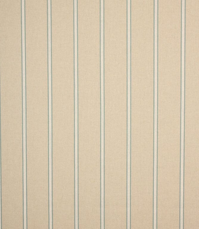 Blue Linen Stripe Fabric