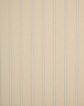 Linen Stripe Fabric / Blue Linen Stripe Fabric / Blue