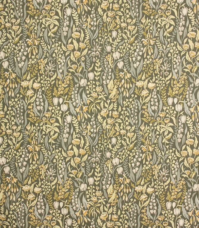 Moss Kelmscott Fabric