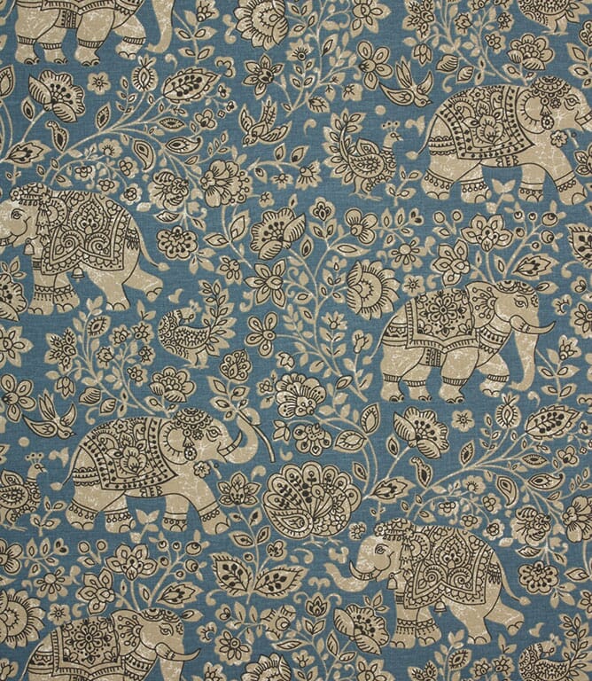 Indigo Indira Fabric