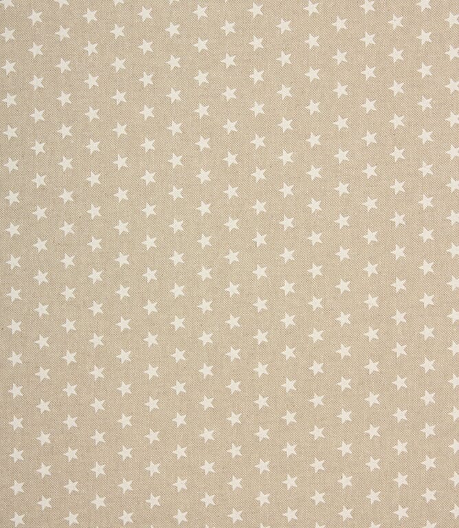 White Stars Fabric