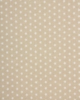 Stars Fabric / White Stars Fabric / White