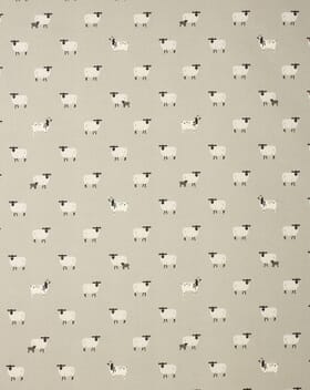 Sophie Allport Sheep Fabric / Grey Sophie Allport Sheep Fabric / Grey