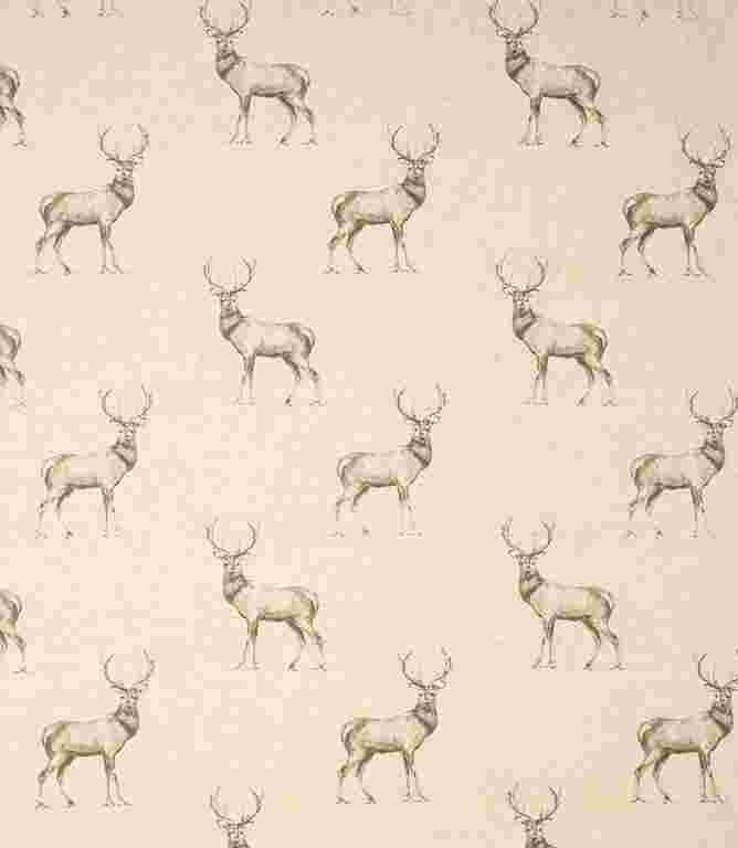 Natural Glencoe Stag Fabric