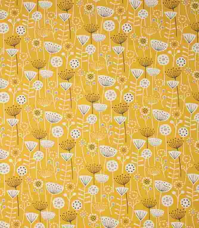 Ochre Bergen Fabric