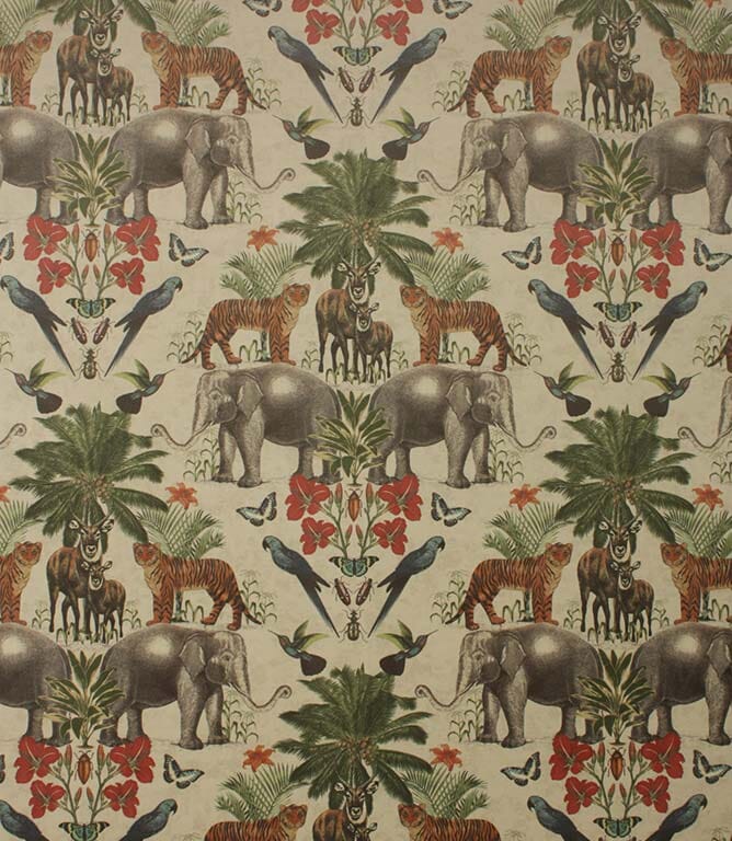 Multi Wild India Fabric