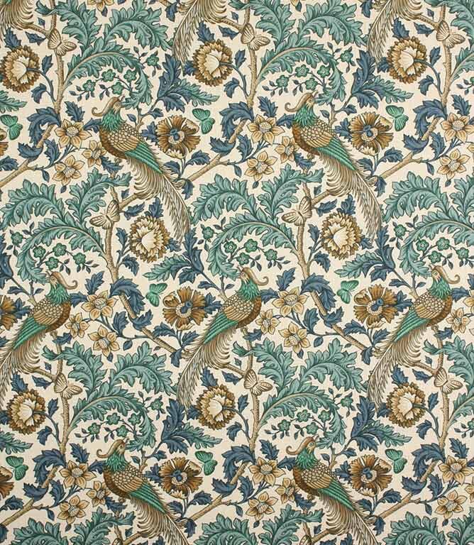 Verdigris Oakmere Fabric