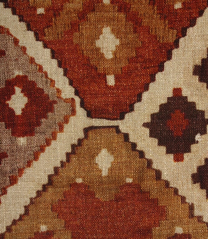 JF Kilim Fabric / Rust JF Kilim Fabric / Rust