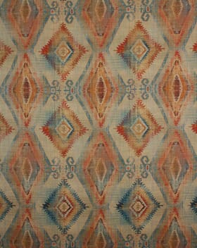 Fryett's Santa Cruz Fabric / Teal Fryett's Santa Cruz Fabric / Teal