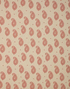 JF Paisley Fabric / Red JF Paisley Fabric / Red