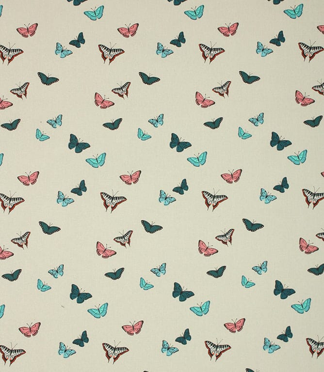 Multi Butterflies Fabric