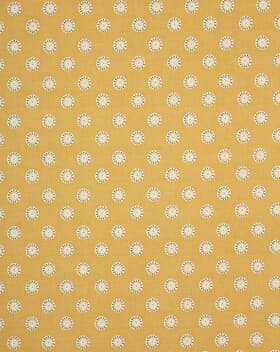 Daisy Spot Fabric / Ochre Daisy Spot Fabric / Ochre