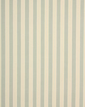 Daisy Stripe Fabric / Duck Egg Daisy Stripe Fabric / Duck Egg