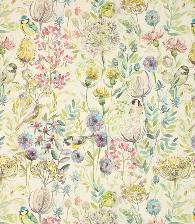 Cream Morning Chorus Fabric