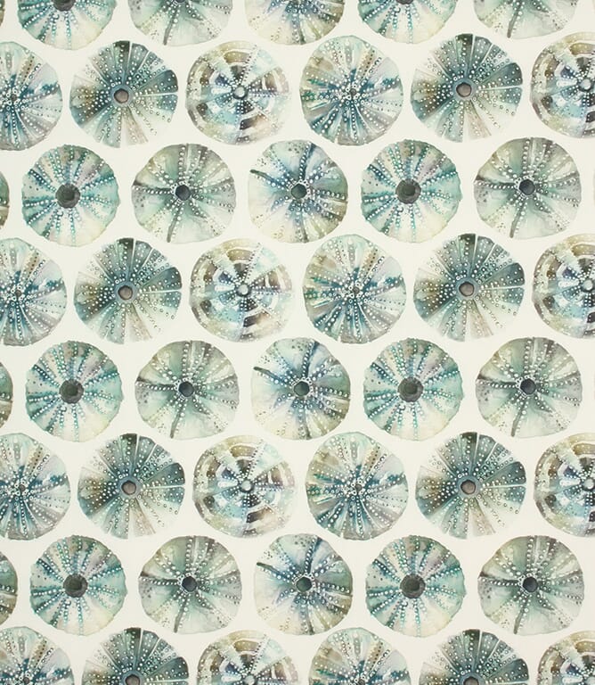 Slate Sea Urchin Fabric