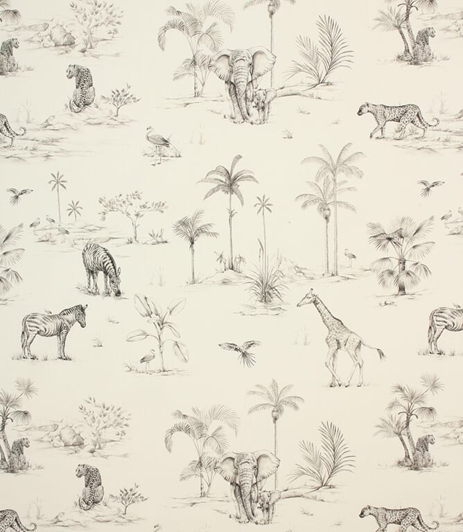 Slate Safari Fabric