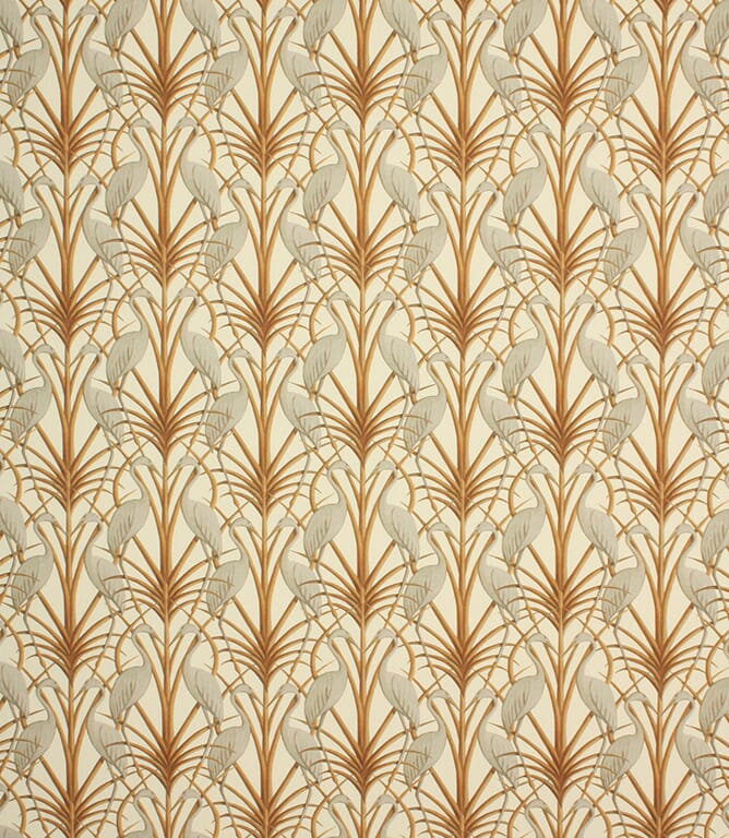 Cream Nouveau Heron  Fabric