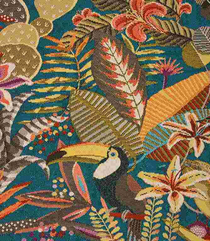Tropical Andes Fabric / Petrol Tropical Andes Fabric / Petrol