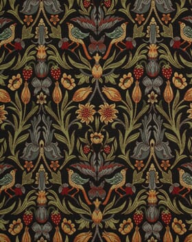 Ruskin Fabric / Black Ruskin Fabric / Black